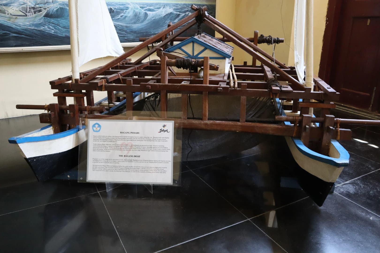 Koleksi Miniatur Bagang Perahu